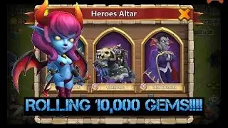 Castle Clash: Rolling 11,000 F2P Gems!!!