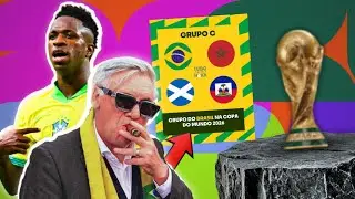 JOGUEI a COPA DO MUNDO 2026 COM a SELEÇÃO BRASILEIRA no NOVO FORMATO de 48 SELEÇÕES 