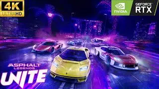 This is Asphalt Legends Unite in 4K with MAX GRAPHICS at 144 Hz