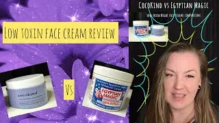 Egyptian Magic vs CocoKind: a Low Toxin Face Cream Review