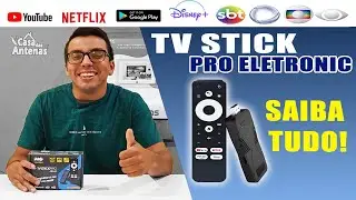 CHEGOU O NOVO TV STICK PRO ELETRONIC 4K - VALE A PENA? SAIBA TUDO