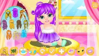 Disney Games - Fairytale Baby: Rapunzel Caring - Disney Games for Girls