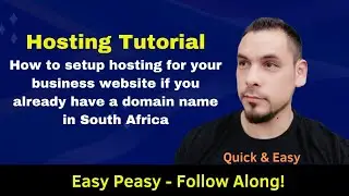 How to setup hosting if you already have a domain name in South Africa