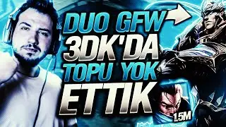 GFW İLE 3 DK'DA TOP'U DUMAN ETTİK | MAİNLER İLE EUW KASIYORUZ w/@GarenForWin | KassadinsCreed