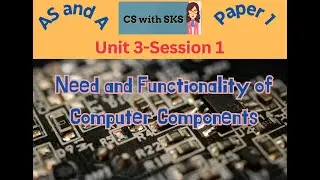 Session 1: Need of Computer Components   #aslevel #cswithsks #computerscience #hardware #memory