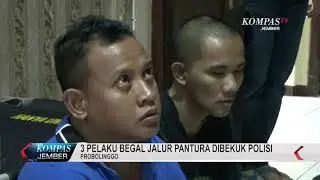3 Begal Jalur Pantura Probolinggo Dibekuk Polisi