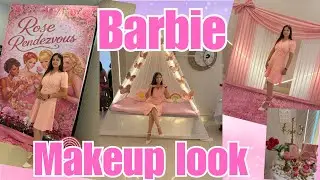 Barbie Theme Makeup Look 😍