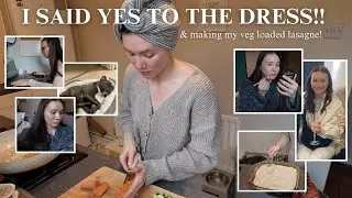 I Said YES to the Dress! 👰✨ | Wedding Updates, Natural GRWM & Lasagne Night 🍝