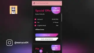 Earningzoon application  