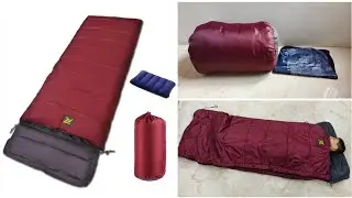 Best Budget Friendly Camping Sleeping Pad | Affordable Adults Sleeping Bag for Camp |Amazon,Unboxing