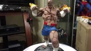 Sagat Painted Street Fighter Statue kit from PrototypeZ Studios painted by Ed Bradley