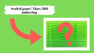 Xbox 360 Game Unboxing To Add To My Collection - RARE factory sealed game !