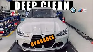 【BMW M3 G80】UPGRADE & DEEP CLEAN | CARBON FIBER, PPF WRAP