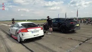 500HP Aulitzky Audi TT RS 40 Years Of Quattro vs Lamborghini Urus