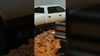 Custom 1/64 scale trucks #rollingcoal #shorts