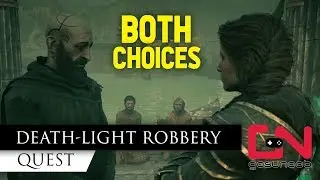 AC Odyssey - Torment of Hades - Death-Light Robbery Quest - Both Choices - Merchant/Politician