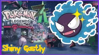 Pokémon Legends: Z-A - Catching a Shiny Gastly in Wild Zone 4