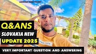 Unexpected Q&Ans 2025 | Slovakia Work permit 2025 | Slovakia visa update 2025 | Appointment Booking