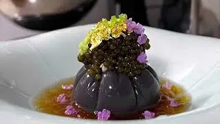 Black gold tofu { kuro goma tofu }