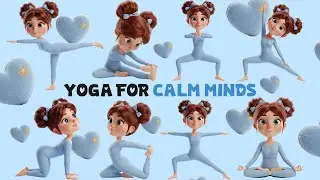 Easy Kids Yoga | Feel Calm Minds, Focused & Flexible Winter