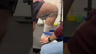Trattamento di terapia manuale per mobilit&agrave; della caviglia #fisioterapia #caviglia #riabilitazione