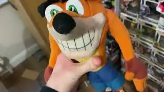 Crash Bandicoot - Vintage PlayByPlay 2001 Crash Plush Unboxing & Review!!! [SWAG]
