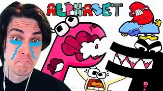 The alphabet lore is DARK AND MESSED UP... - Alphabet Lore (A-Z...) Reaction