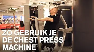 Machine Chest Press: basisoefening voor het trainen van je triceps en borstspieren