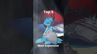 Top 5 Most Expensive Lapras #pokemon #tradingcardgame #top5 #psa #lapras