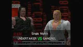 WWF No Mercy Plus V3 - Undertaker vs. Gangrel (N64)