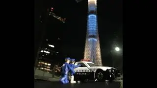 【トミカ】トミカタウン警察、年末の特別警戒へ🚨赤いパトランプを灯し、街を静かに巡回。今年の終わりも、いつもどおりの安心を守る年末です。#トミカ #tomica #grok