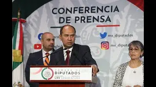 EN VIVO / Conferencia de prensa del Dip. Manuel Alejandro Robles G&oacute;mez de MORENA