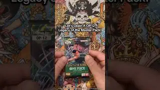 Let's Open A One Piece OP-12 Legacy of the Master Booster Pack! Ep.02 #Shorts #OuttaTimeGaming