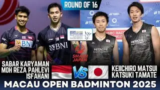 Gutama/Isfahani (INA) vs Keiichiro MATSUI/Katsuki TAMATE (JPN) | Macau Open 2025 Badminton | [R16]