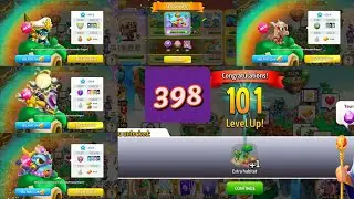 Dragon city Season 9: The Armored Alinacne Battle Gameplay Part398 Level 101/5 complete Stick cards