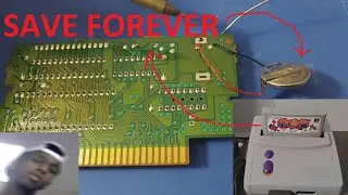 How to swap SNES save batteries AND KEEP THE SAVE FILES