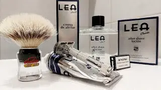 💈💙LEA Classic Shaving Cream and LEA Classic Aftershave, Razorock Gamechanger 68.p, Semogue 620 Extra