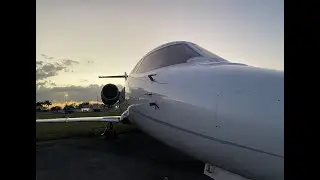 Learjet 60XR Cockpit Film