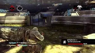 Gears of War 3 Gameplay Clips #1 (Shotgun, Clutches, Sniper, Blindfire)