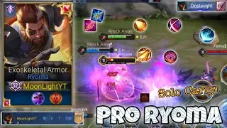 Ryoma Pro Gameplay | Balanced Hero Carries The Ranked Match | Arena of Valor | Li&ecirc;n Qu&acirc;n mobile