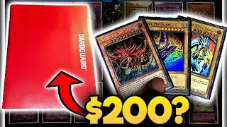 Attempting the $200 Yugioh Collection Binder Challenge