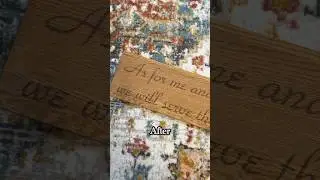 How to darken wood with @DixieBellePaint  gel stain #woodstain #diy #dixiebelle