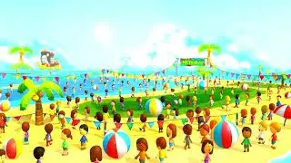 Mario Kart Super CIrcuit - Shy Guy Beach (Party remix)