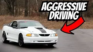 POV Driving | HARD PULLS & AGGRESSIVE DRIVING 1998 Mustang Mach 1