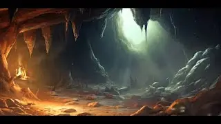 2 hours Cave Fire Ambience 🔥 Mystical Underground Sounds for Relaxation & Fantasy/Feuer in der H&ouml;hle