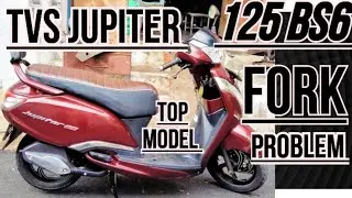 TVS Jupiter 125 bs6 fork problem in tamil #youtubevideos @DLAutoGarage 