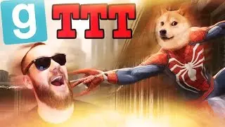 SPIDER PIESEŁ! | Garry's mod (With: Admiros, Paveł, Tom, Diabeuu, Mati) #411 - TTT (#37)