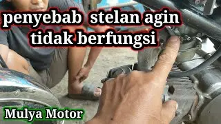Karburator stelan Agin tidak berfungsi 