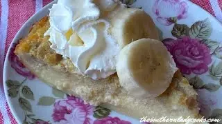 Easy Banana Pie 🥧