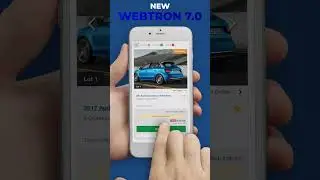 New Automotive Mobile Auction Software by webtron